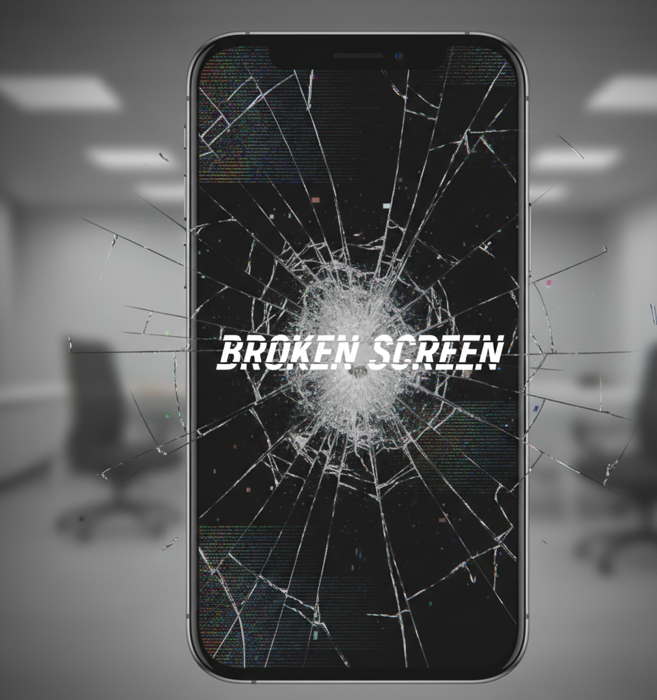 broken screen gif