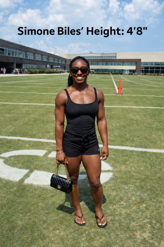 simone biles height