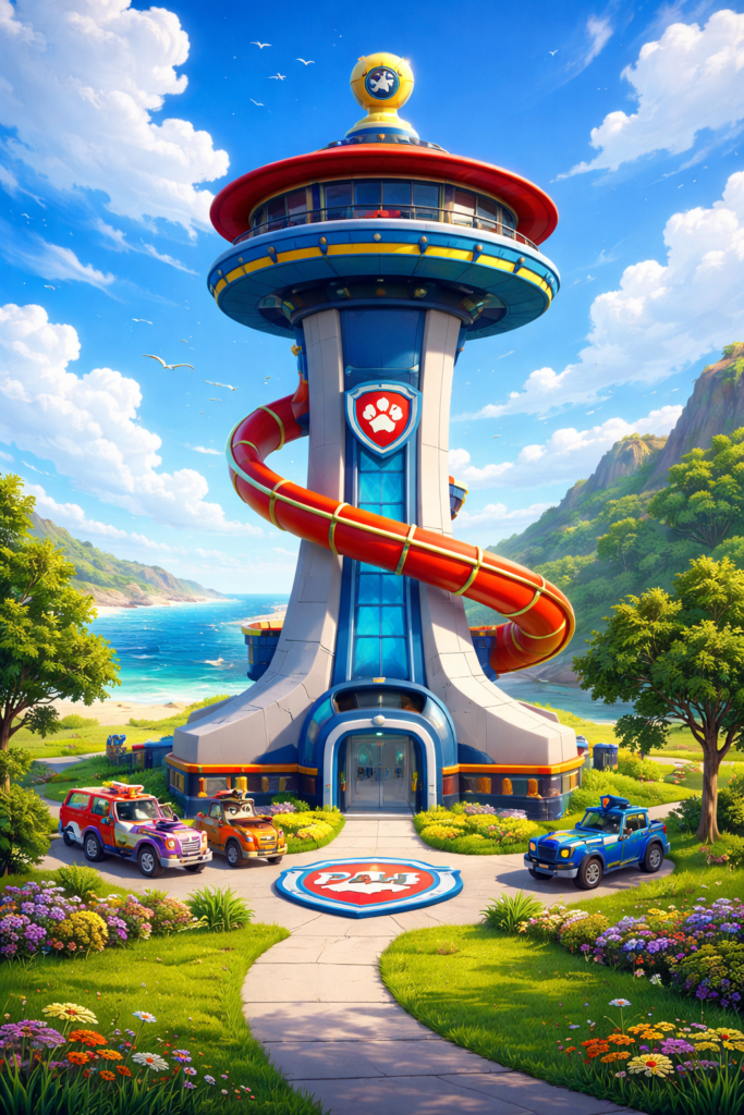 paw patrol tower
