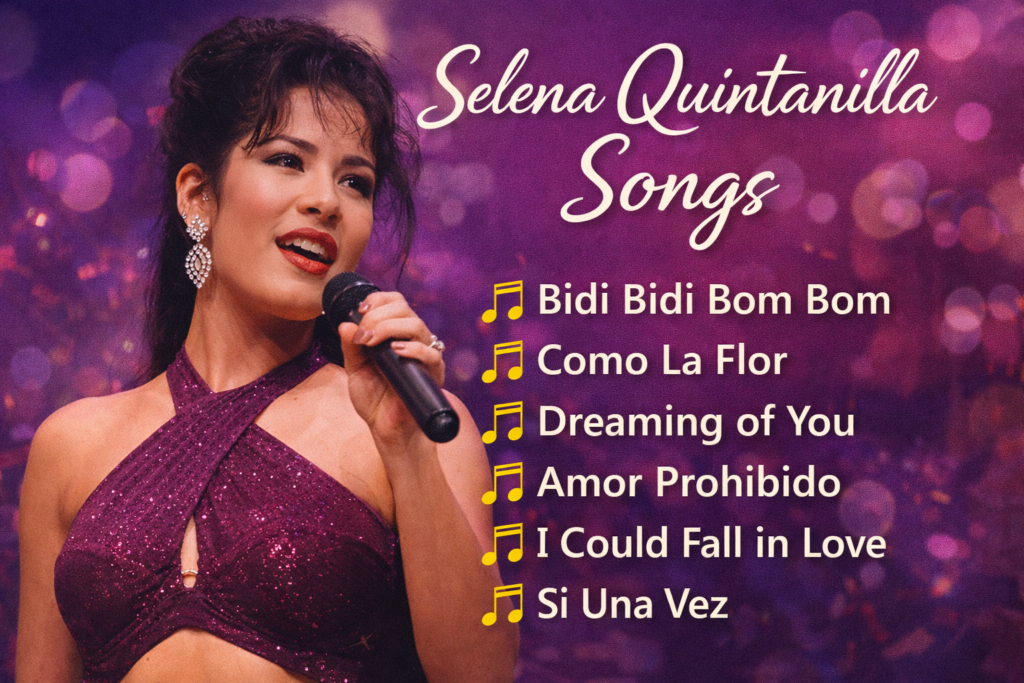 selena quintanilla songs