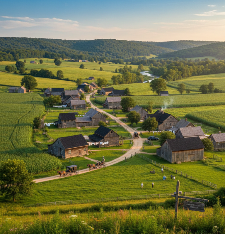 where do amish people live