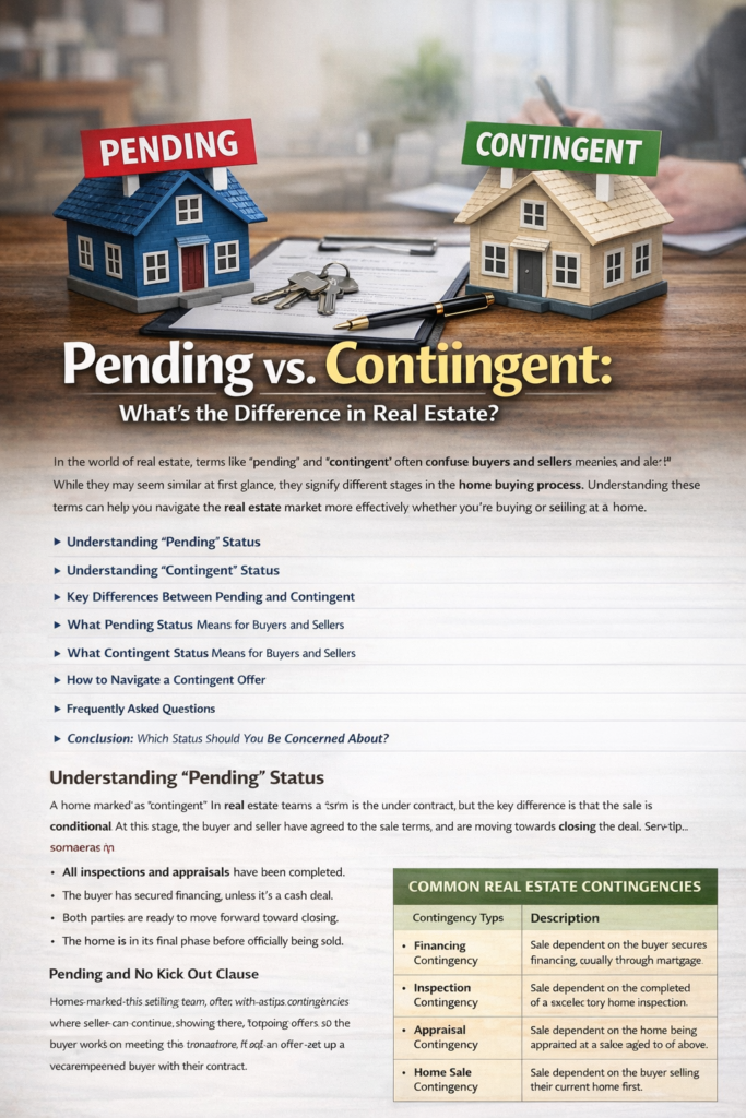 pending vs contingent