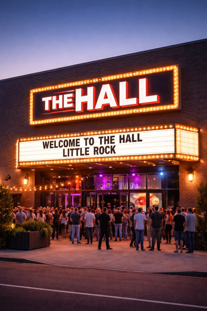 the hall little rock